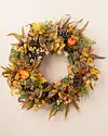 Autumn Abundance Artificial Wreath by Balsam Hill SSC 10