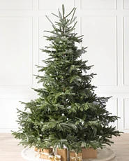 Artificial European fir Christmas tree
