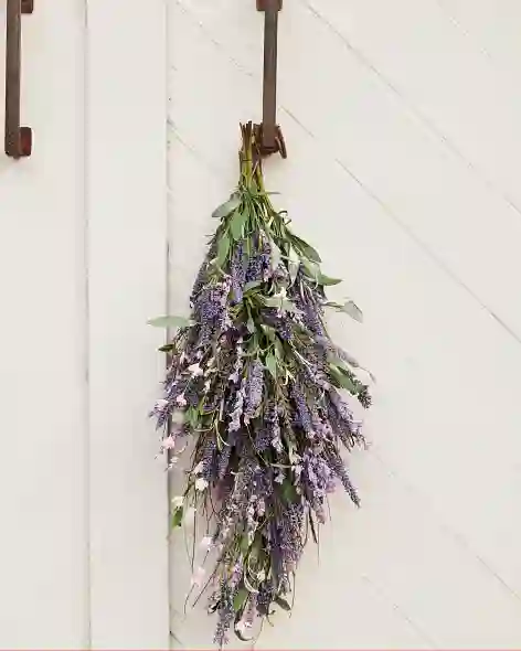 Provencal Lavender Wreath, Garland & Swag by Balsam Hill SSC 30