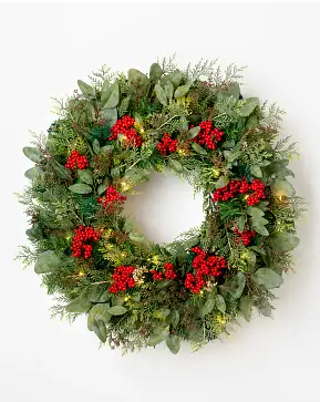 Winter Meadow Wreath Winter Meadow Wreath