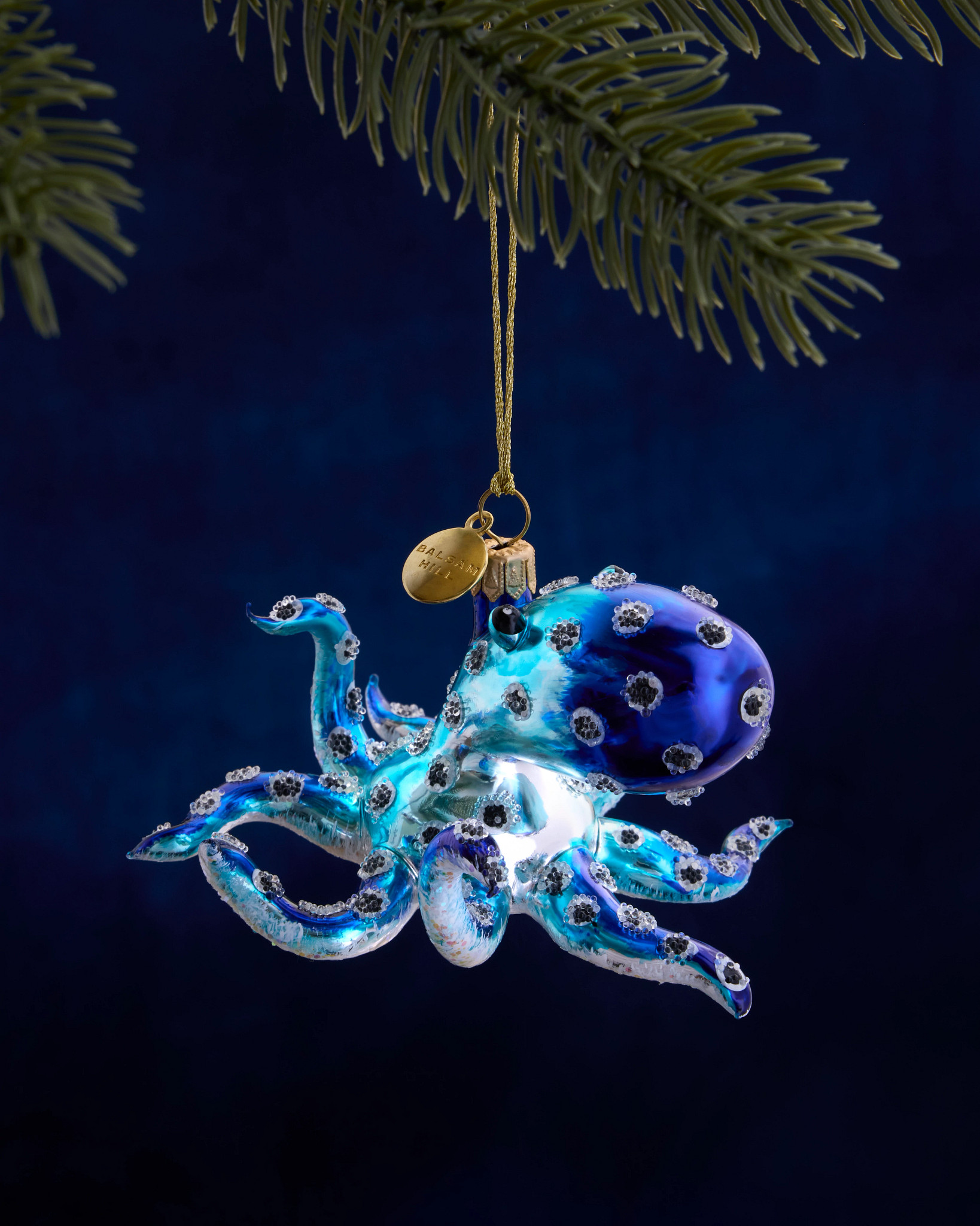Balsam Hill Studio Octopus Ornament
