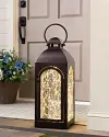 25in Brown Classic Fairy Light Lantern by Balsam Hill SSC