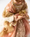 Rose Gold Holy Angel Tree Topper by Balsam Hill Closeup 40