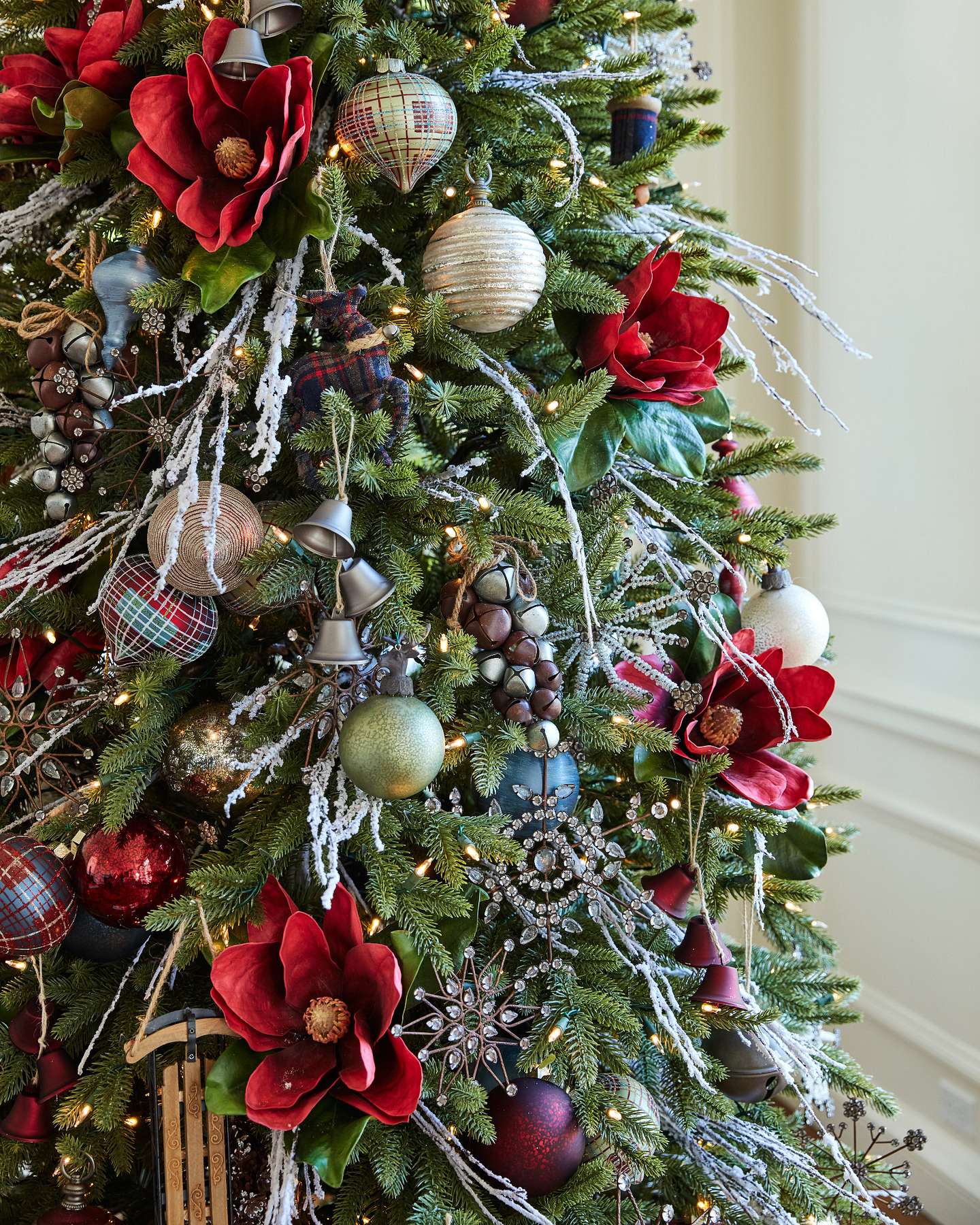 Balsam Hill Farmhouse Christmas Ornament Set for a Rustic Holiday Look