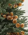 Gold Pinecone Picks Set of 12 by Balsam Hill SSC