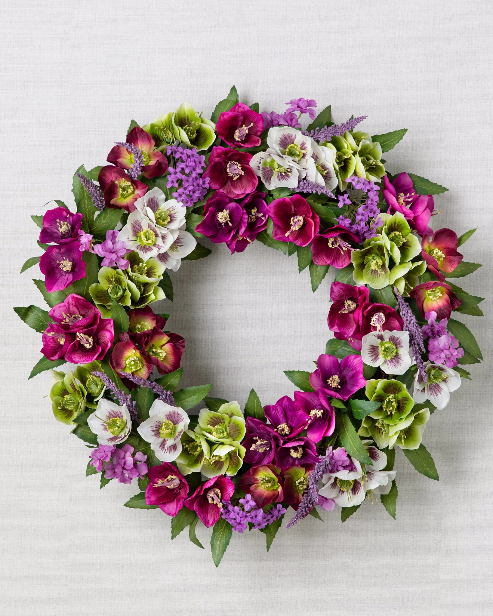 Amethyst Garden Wreath