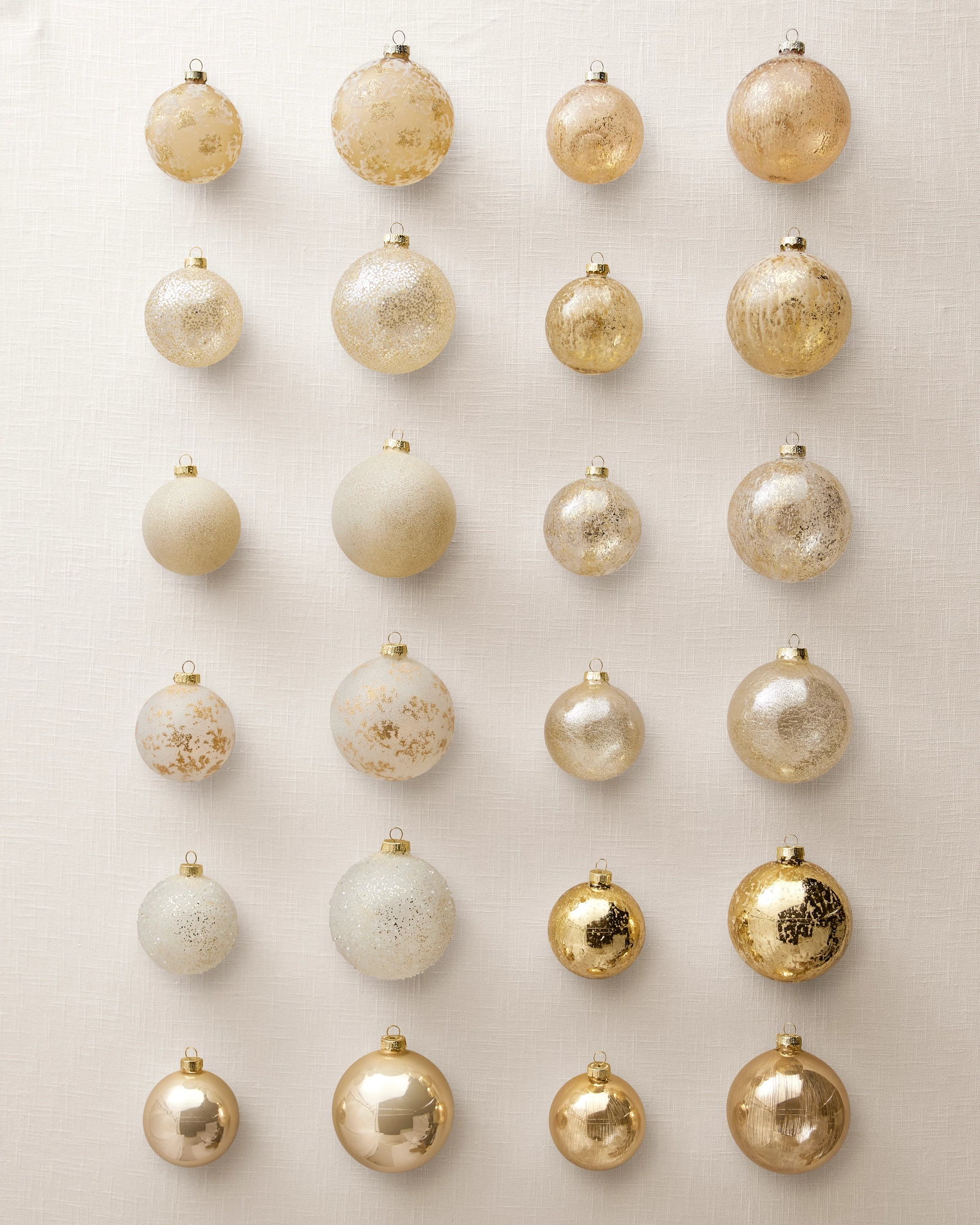 Golden Glow Ornament Collection