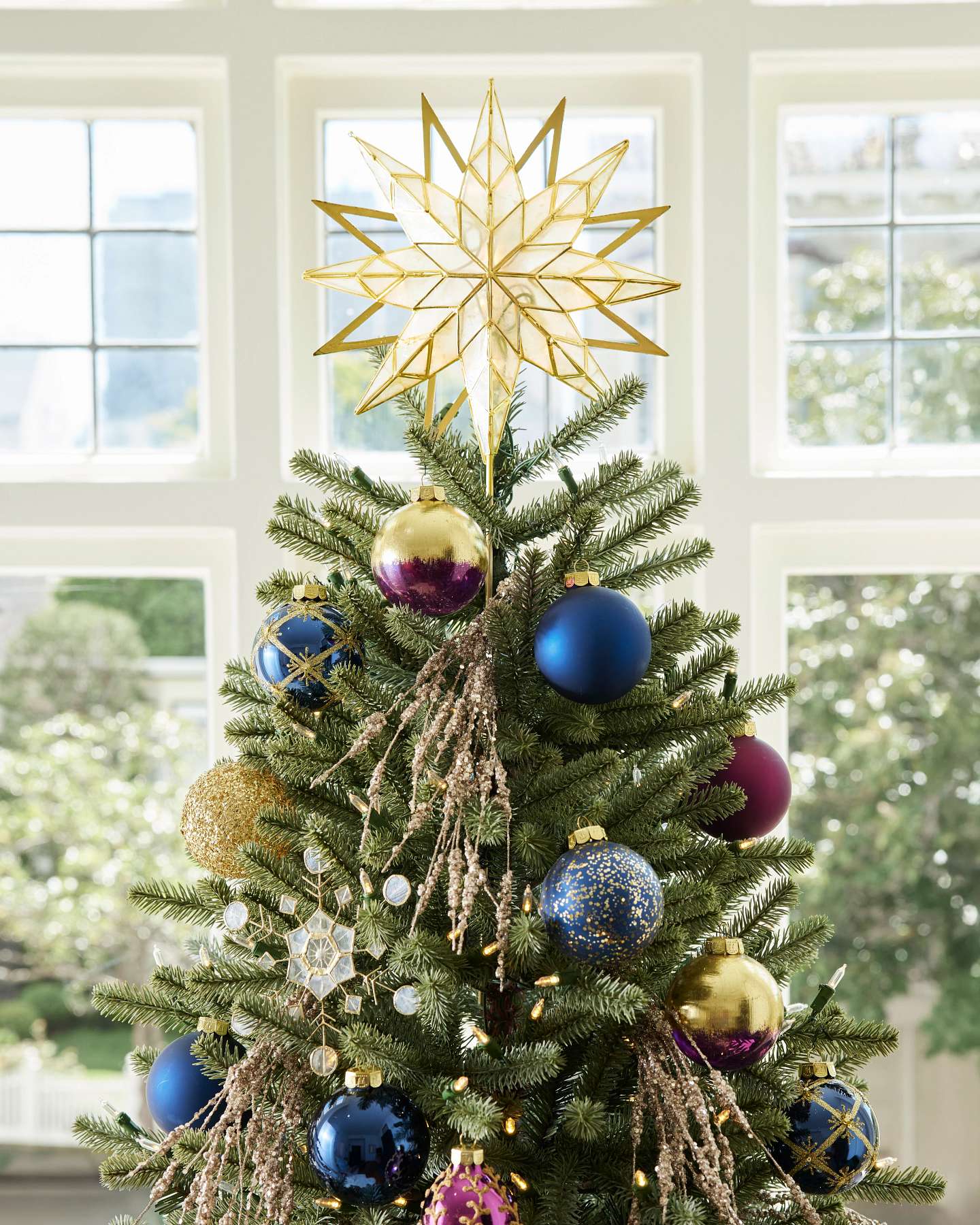 Double Sided Starburst Tree Topper by Balsam Hill Lifestyle 35