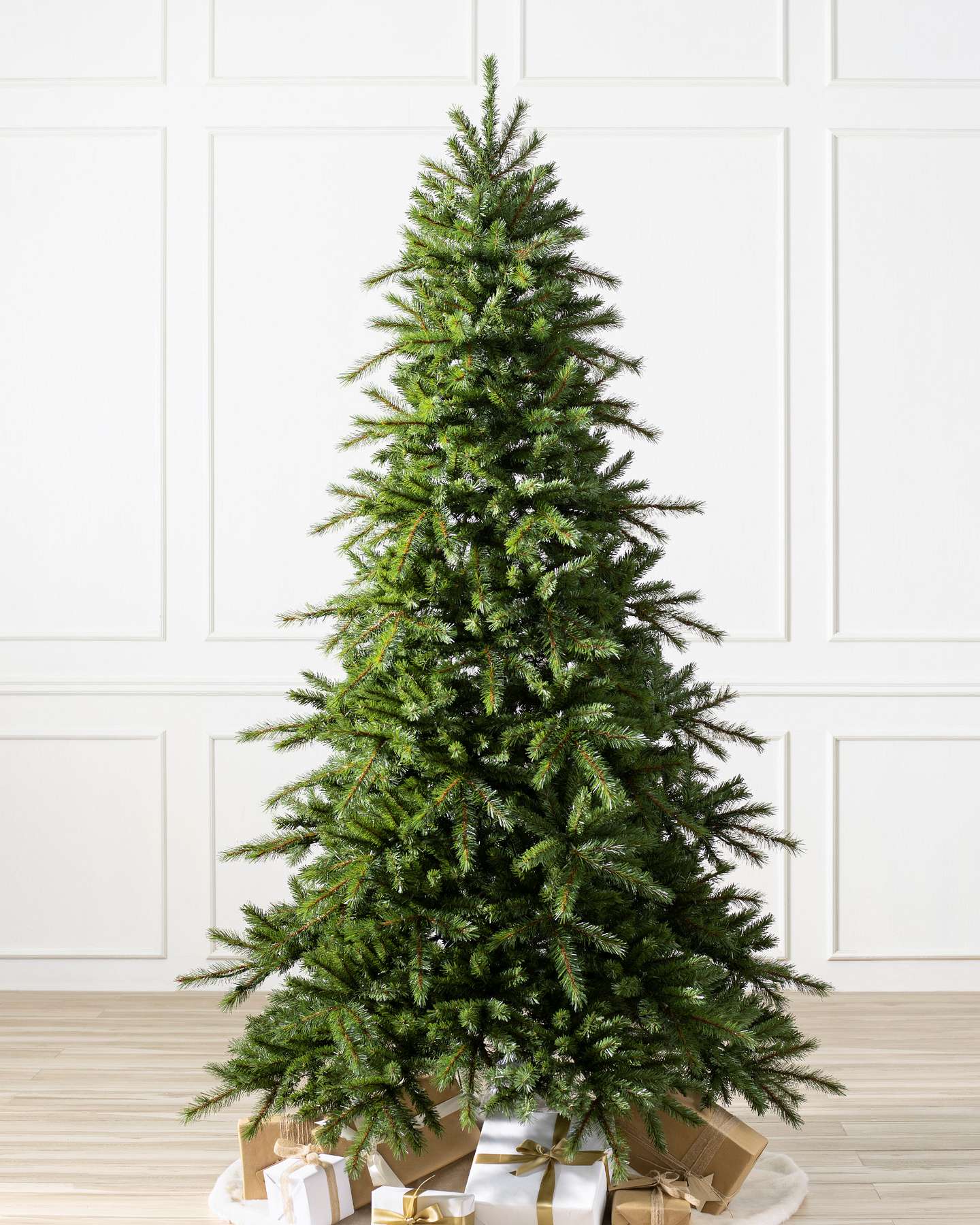Balsam Hill Norwegian Grand Fir Unlit Artificial Christmas Tree Display