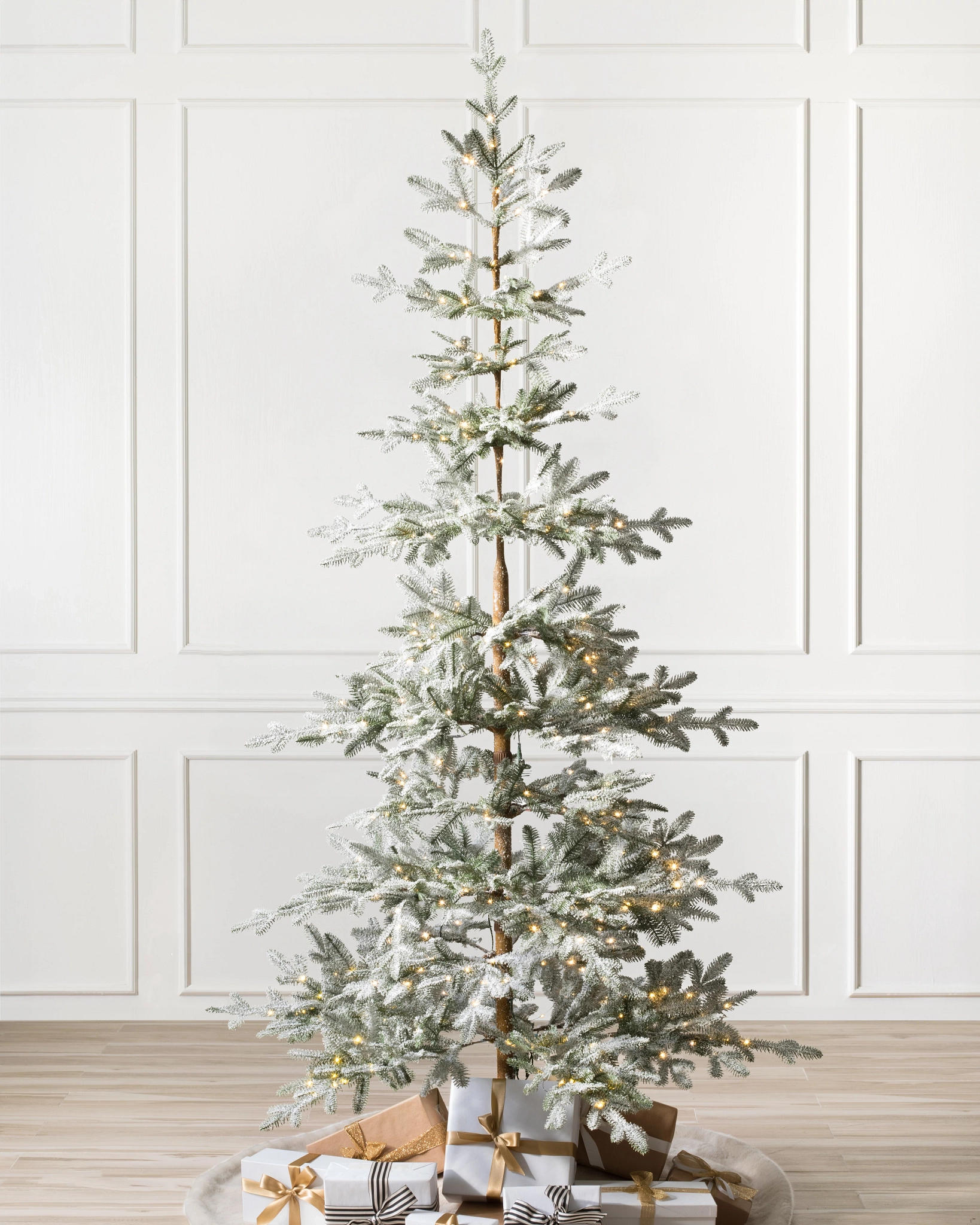 Frosted Alpine Balsam Fir® Artificial Christmas Tree Balsam Hill