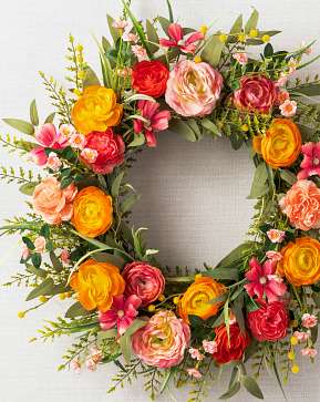 Sunrise Blooms Wreath Sunrise Blooms Wreath
