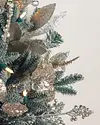Champagne and Crystal Foliage by Balsam Hill Detail
