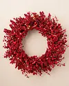 Festive Red Berry Wreath by Balsam Hill SSC 10