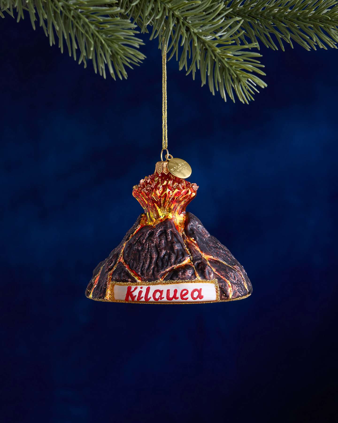 Balsam Hill Studio Volcano Ornament
