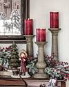 Miracle Flame LED Wax Christmas Candles by Balsam Hill Blog 10