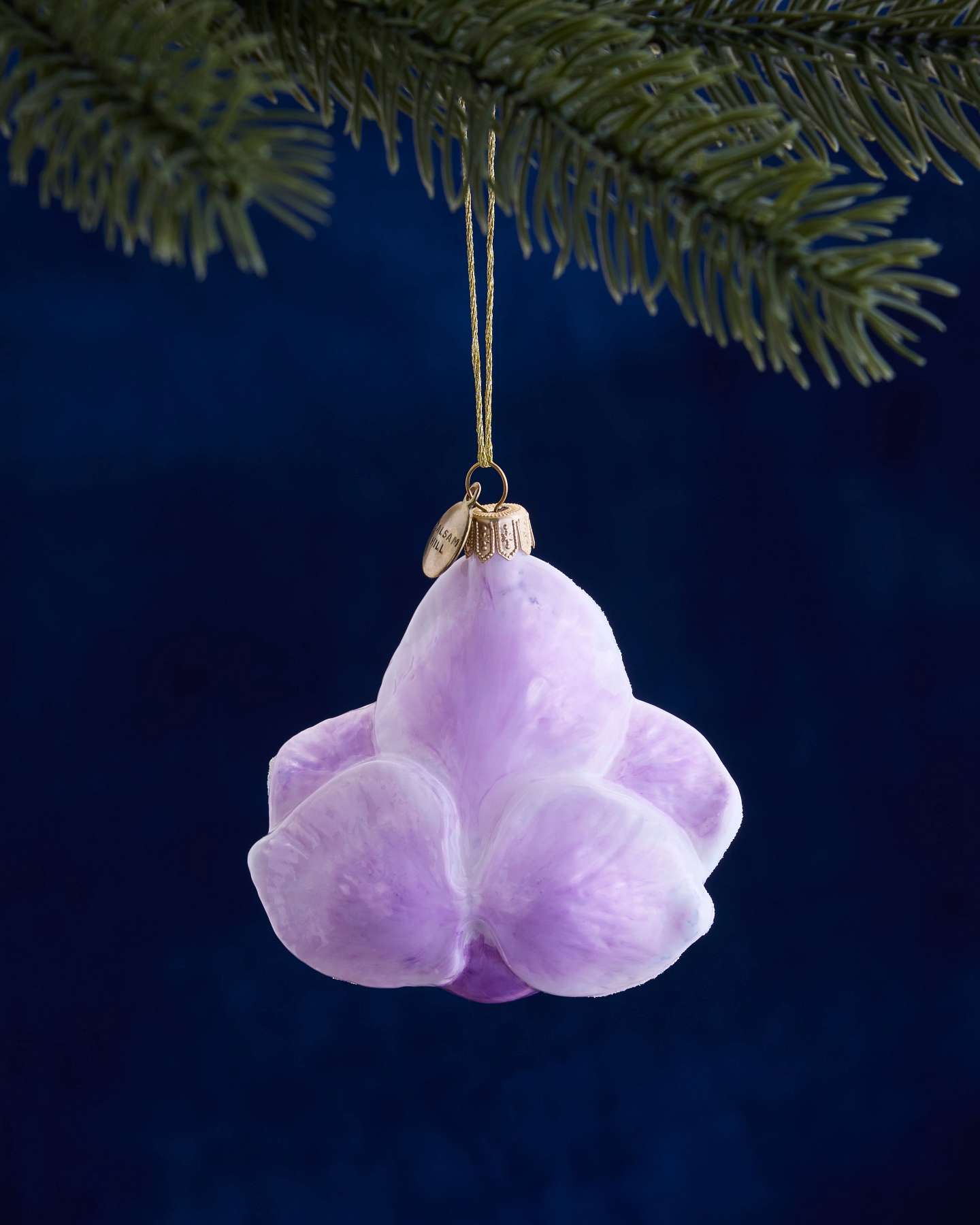 Balsam Hill Studio Lilac Orchid Ornament