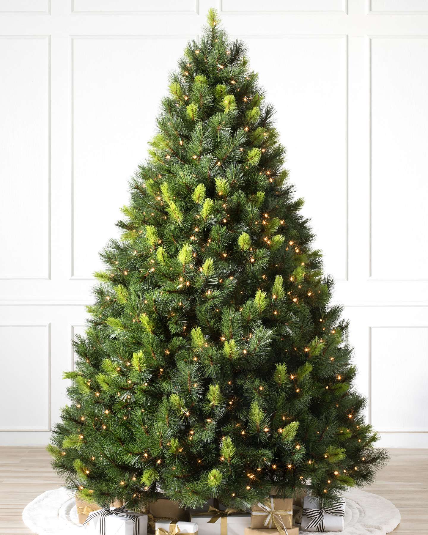 Balsam Hill Scotch Pine Artificial Christmas Tree LED Clear Lights