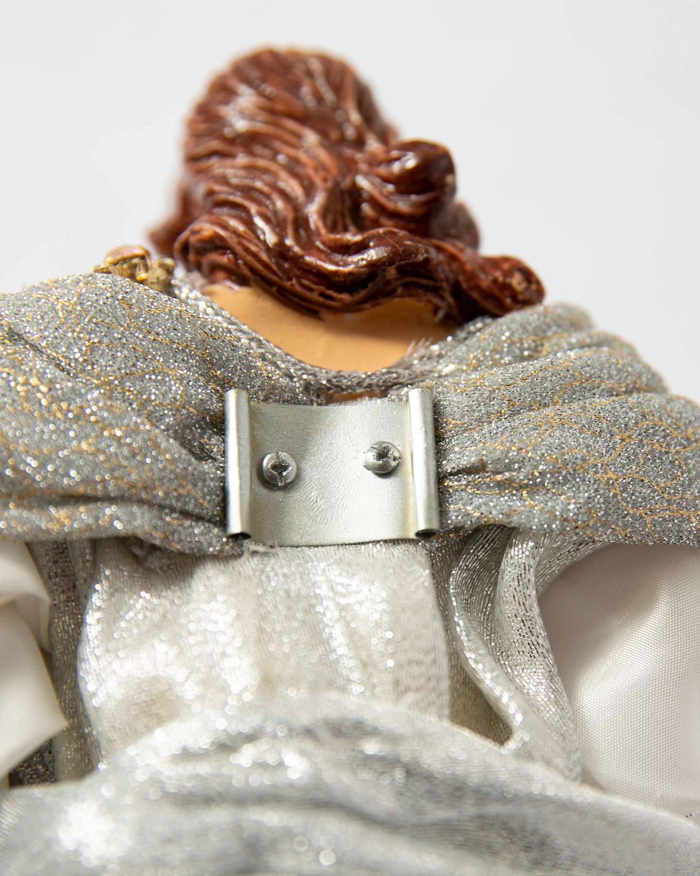 Balsam Hill Silver Angel Tree Topper Glistening Seasonal Beauty