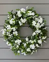 Outdoor White Rhapsody Wreath by Balsam Hill SSC 10