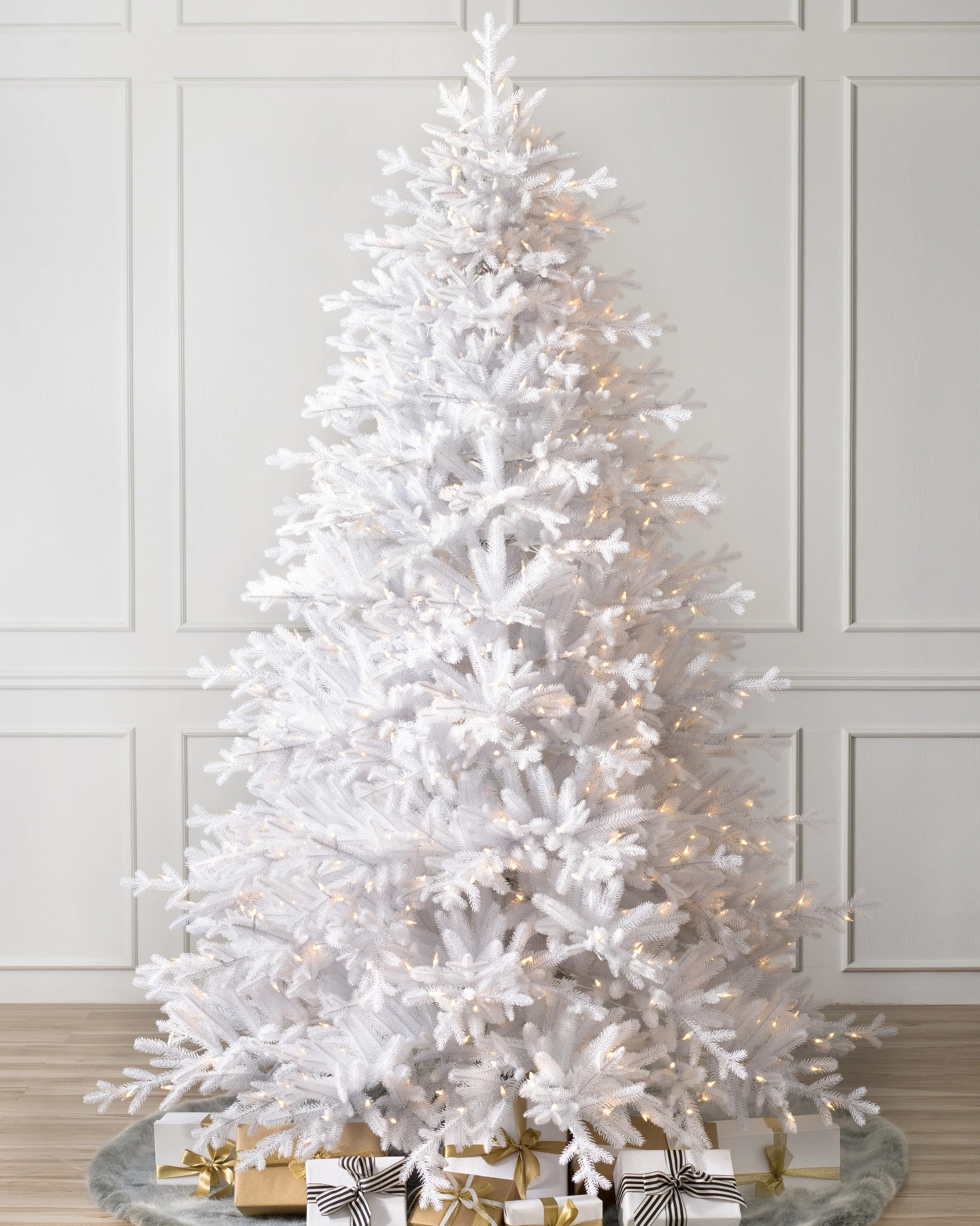Denali White® Artificial Christmas Trees Balsam Hill