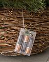 LED Mixed Pine Hanging Basket by Balsam Hill SpFeat 10