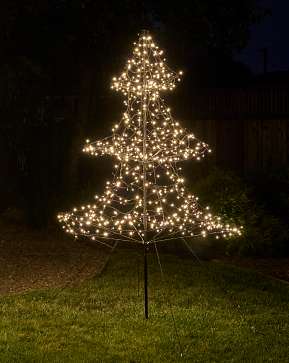Outdoor Cluster LED Light Tree Outdoor Cluster LED Light Tree