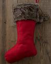 Cableknit Christmas Stockings, Set of 2 by Balsam Hill Closeup 30