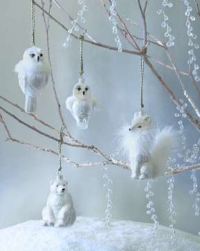 Arctic Christmas Critters Ornament Set Arctic Christmas Critters Ornament Set