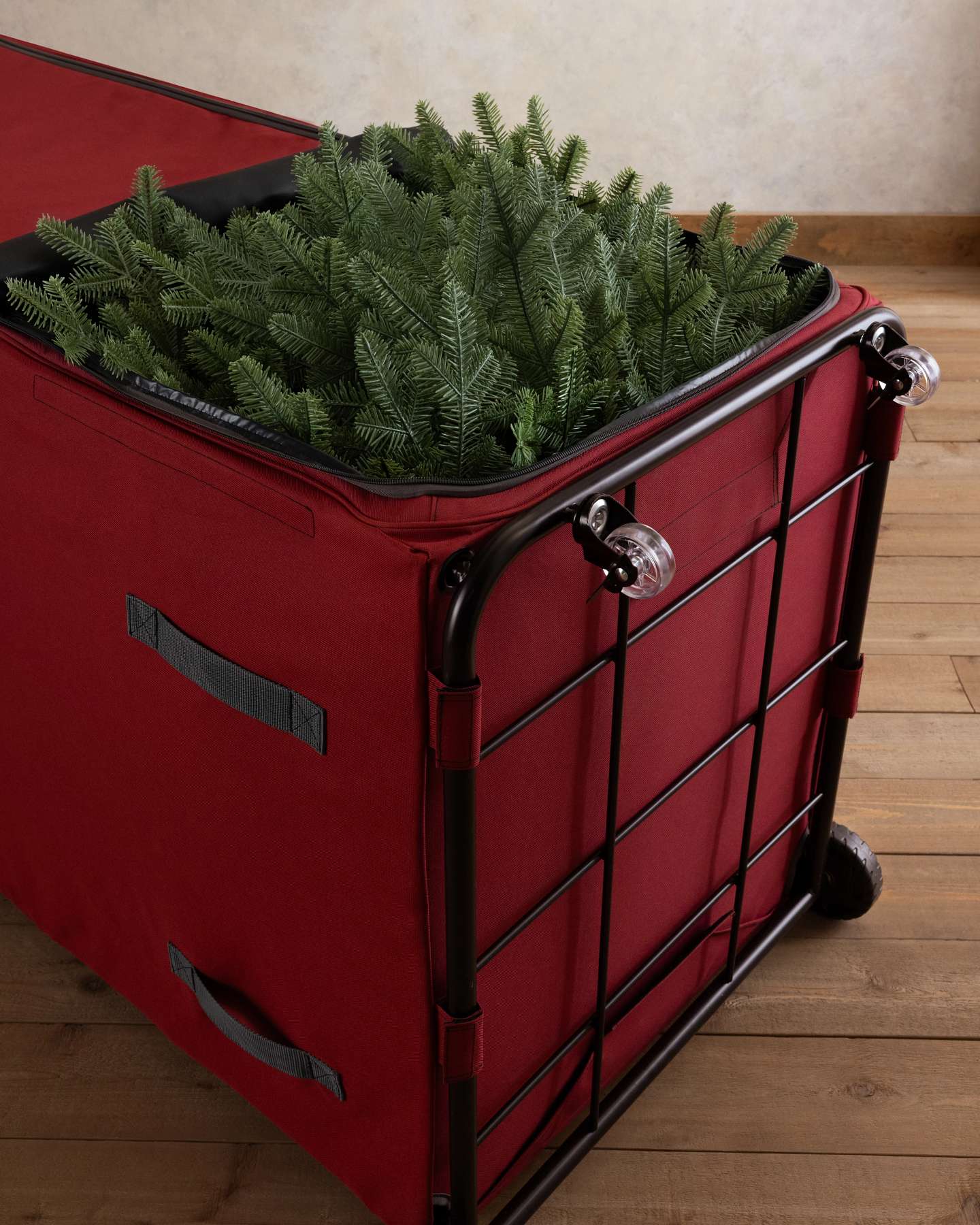 Large Upright Rolling Christmas Tree Storage Bag
