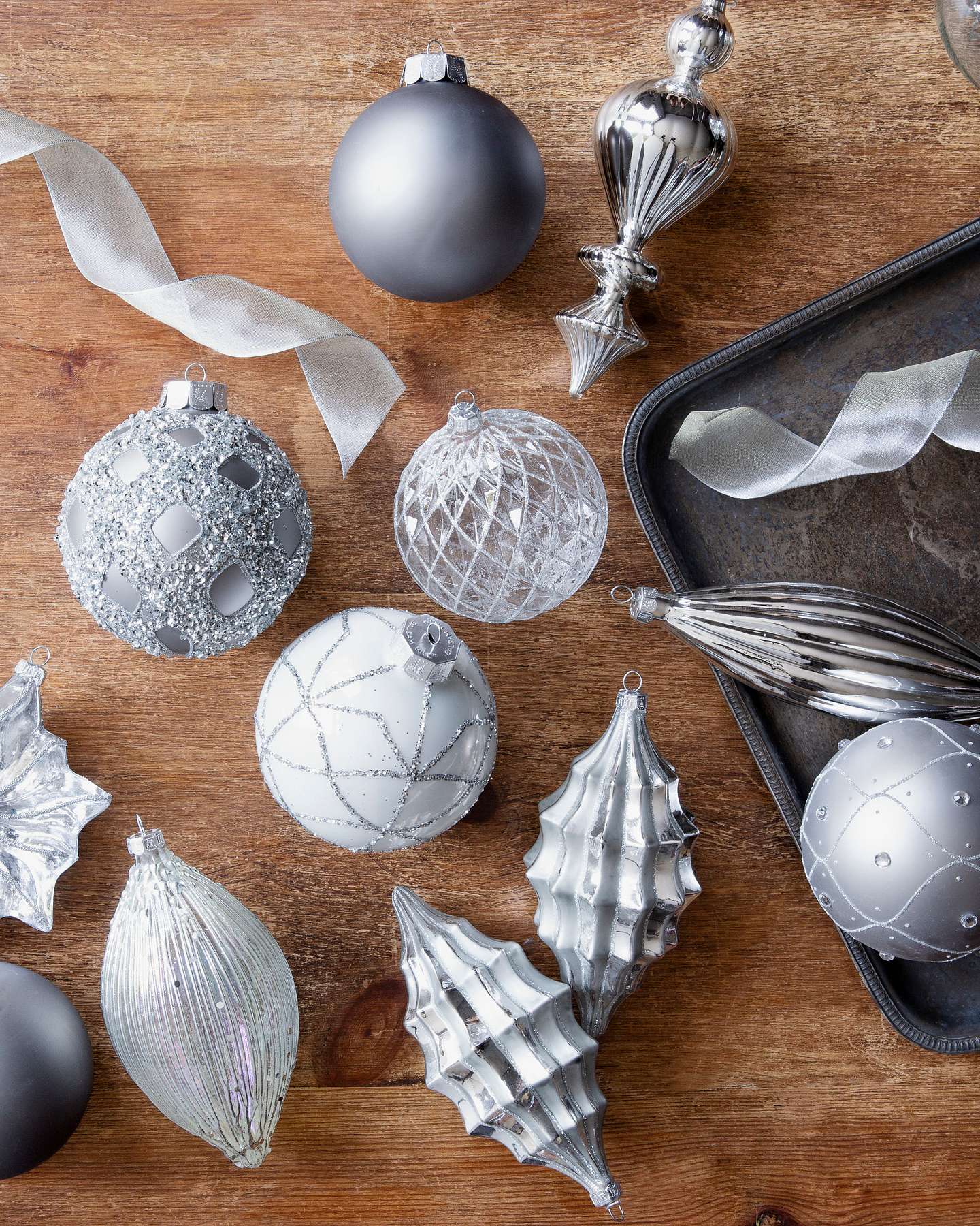 Balsam Hill Crystal Palace Glass Bauble Set 35 Pieces Radiant Christmas Elegance