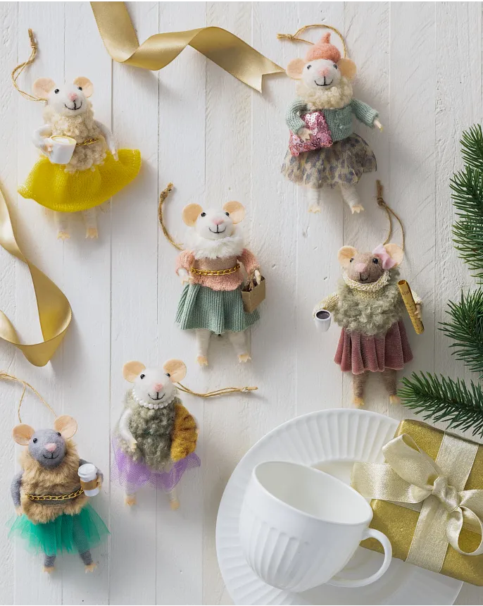 Felted Ornaments