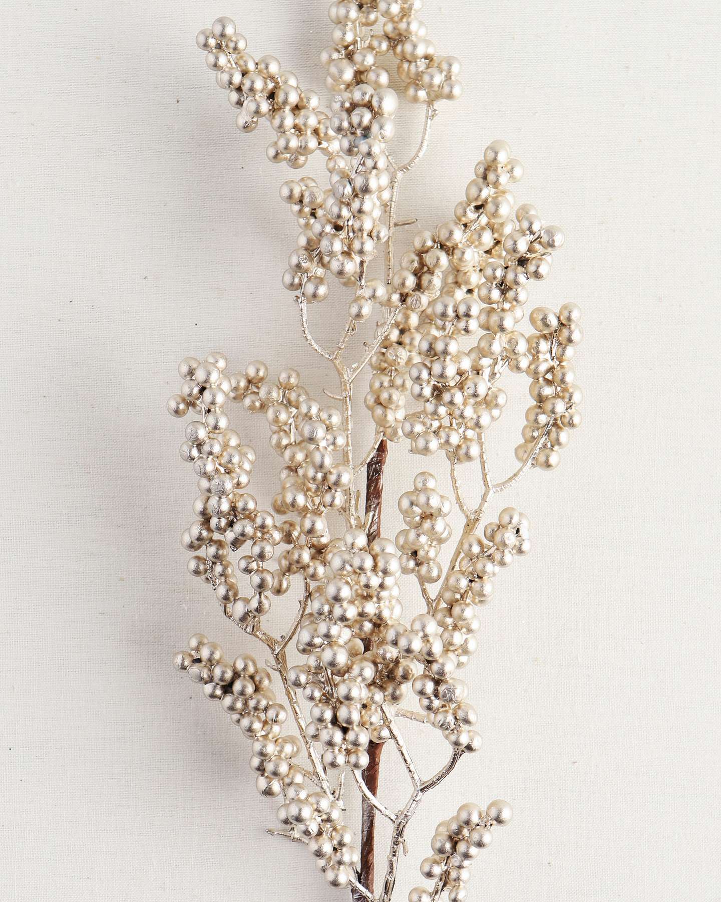 Balsam Hill Small Champagne Berry Picks Refined Christmas Touch