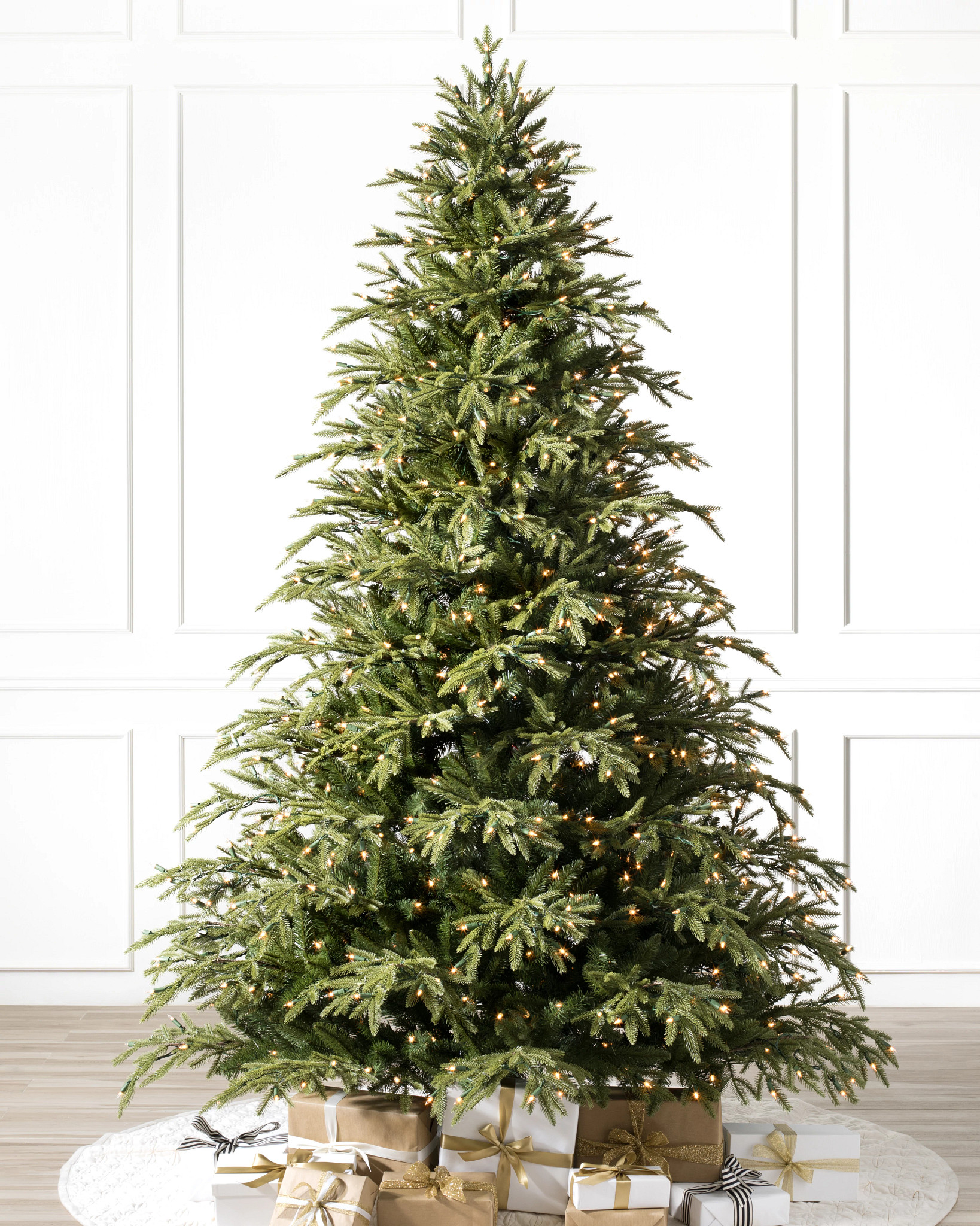Brewer Spruce Artificial Christmas Tree Balsam Hill