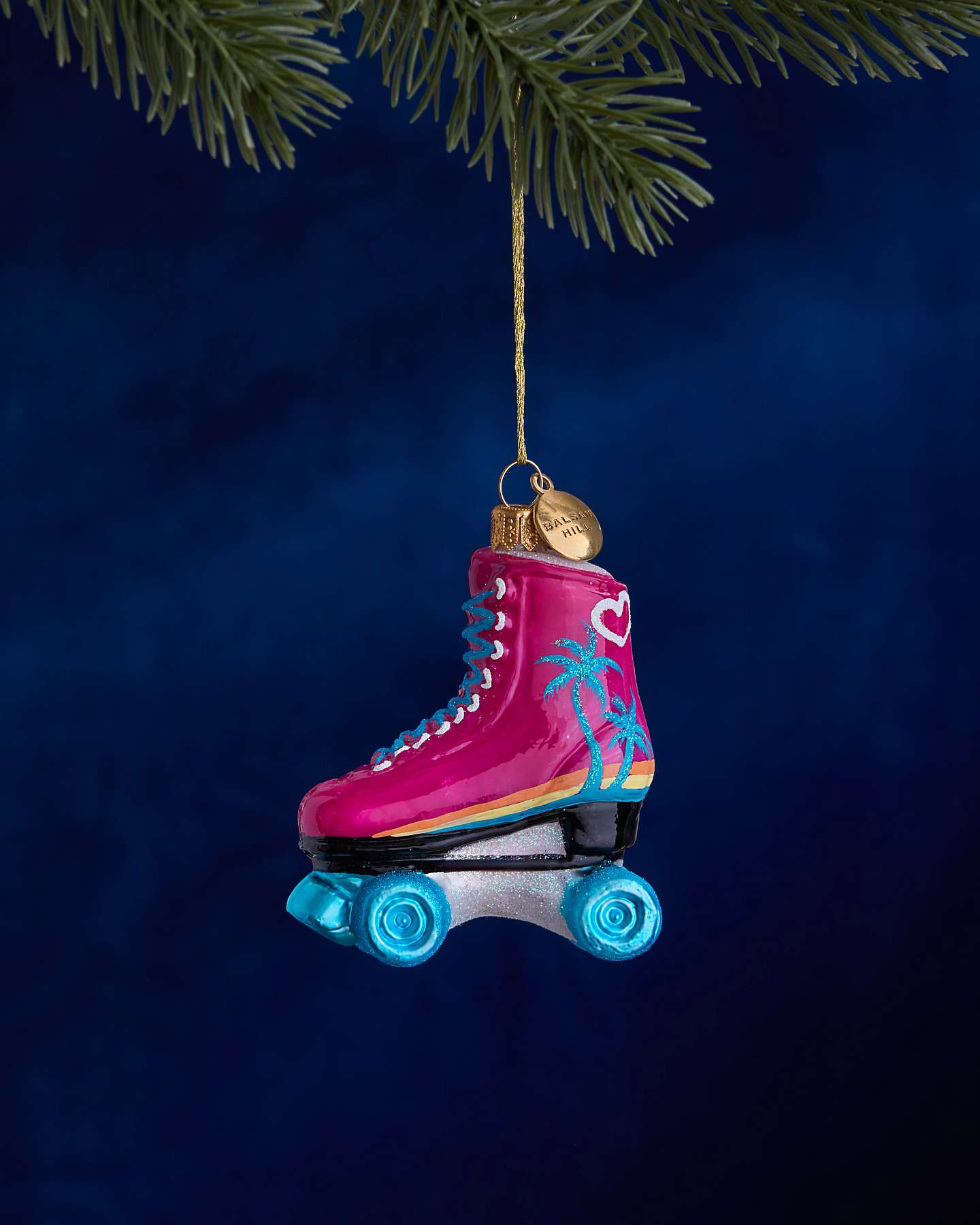Balsam Hill Studio Roller Skate Ornament
