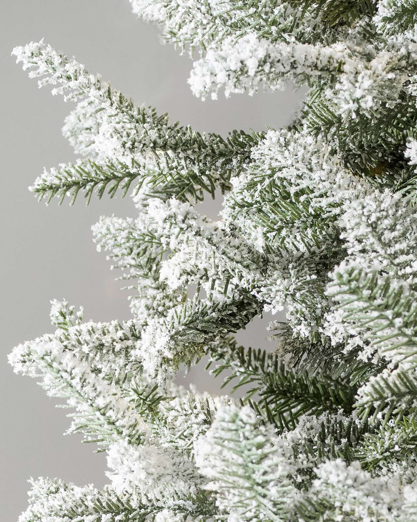Balsam Hill Frosted Balsam Fir Artificial Christmas Tree Detail