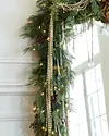 Crystal and Pearl Beaded Gold Garland, Set of 3 by Balsam Hill Lifestyle 40