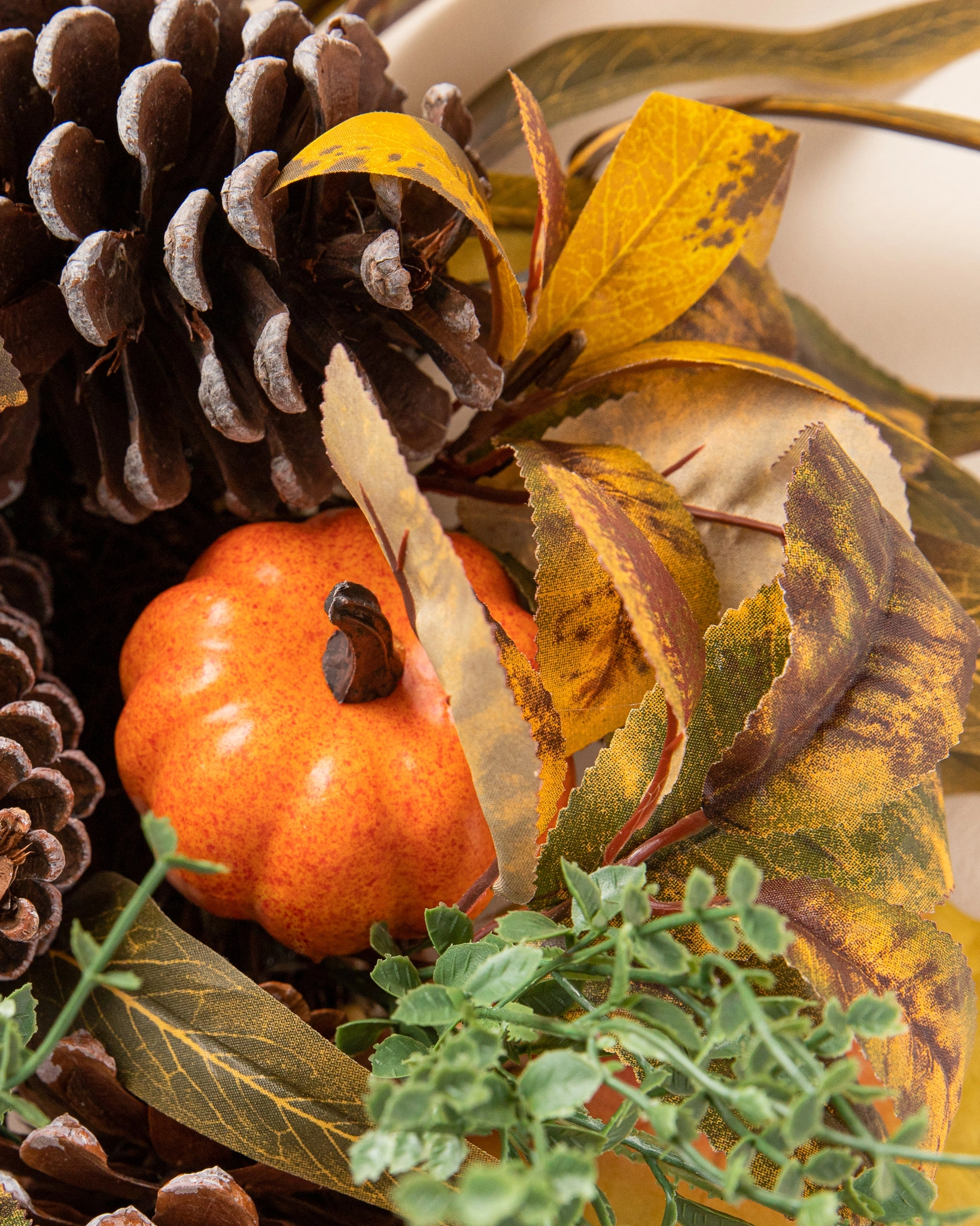 Autumn Abundance Artificial Fall Wreath | Balsam Hill
