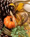 Autumn Abundance Artificial Wreath by Balsam Hill Closeup 20