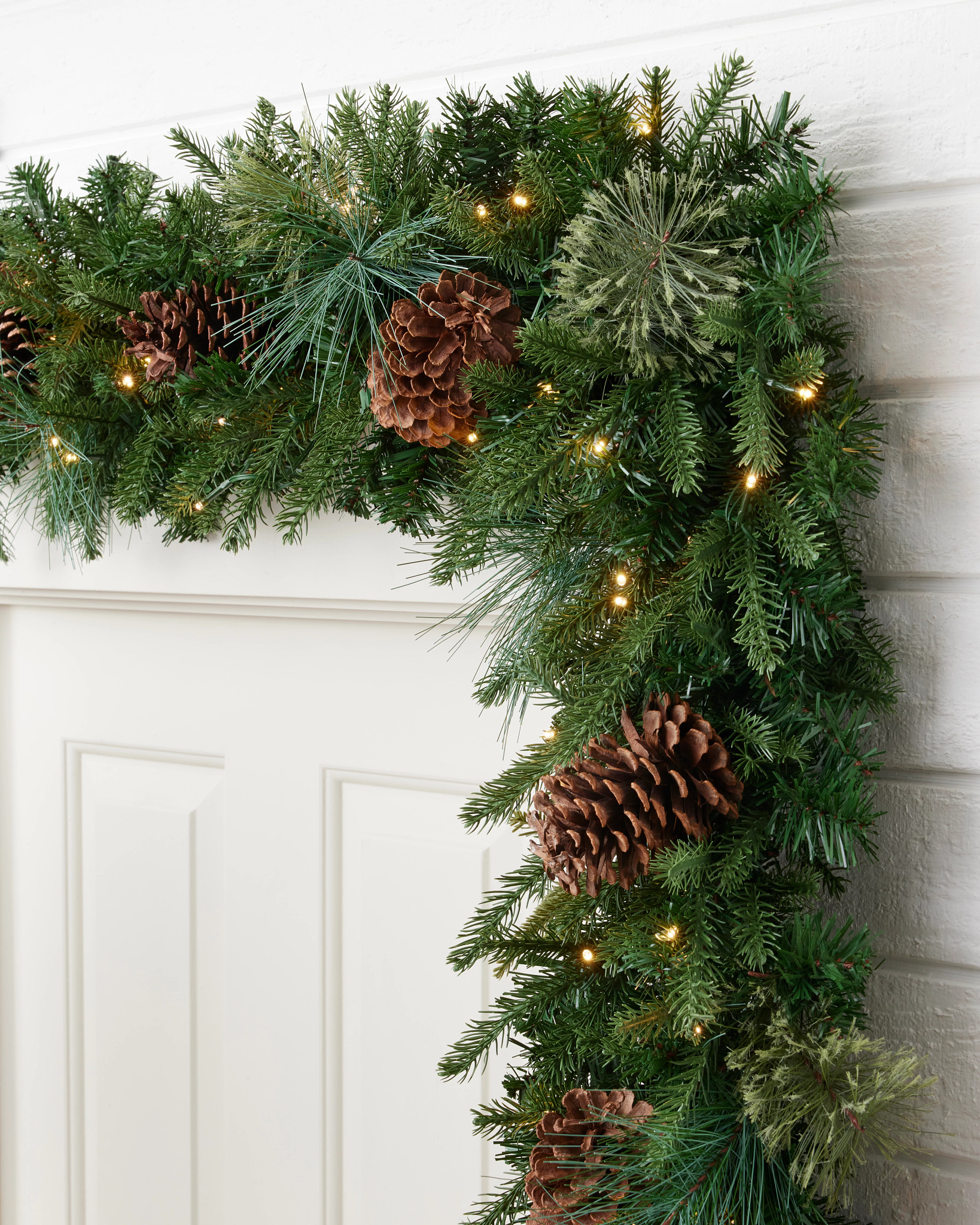 Christmas Garlands: Green, Frosted More Balsam Hill