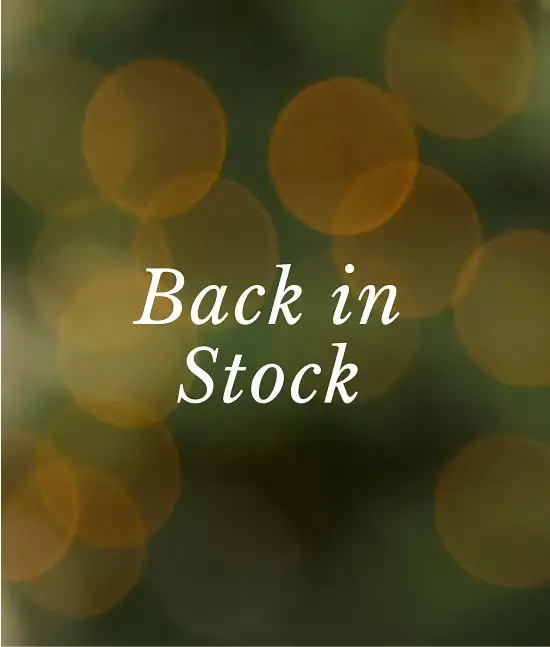 Back in Stock