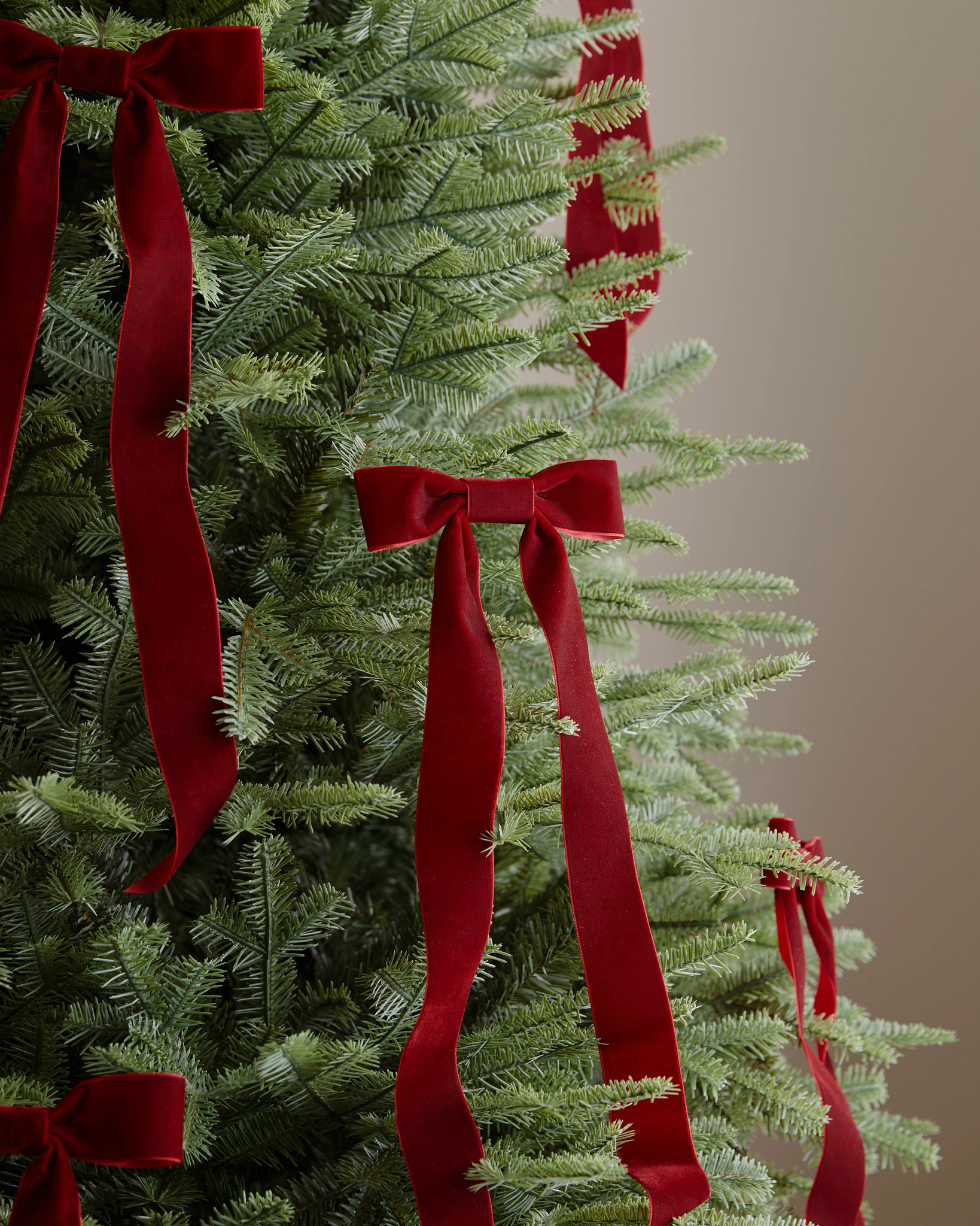 Christmas Tree Ribbons, Bows Garlands Balsam Hill