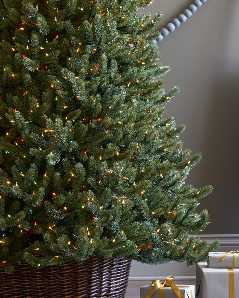 Vermont White Spruce Narrow Artificial Christmas Trees