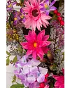 Vibrant Summer Bloom Wreath by Balsam Hill Closeup 10