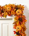 Outdoor Autumn Traditions Garland 10 ft SSC by Balsam Hill