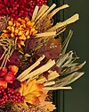 Country Fields Wreath by Balsam Hill Detail