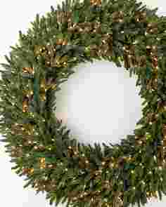 BH Fraser Fir Wreath 60in Clear by Balsam Hill SSCR