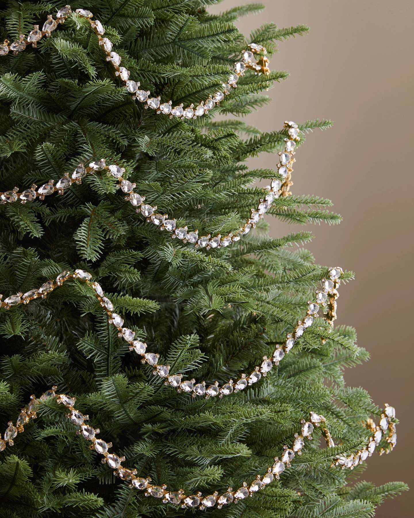 Rhinestone Tree Garlands, Set of 3