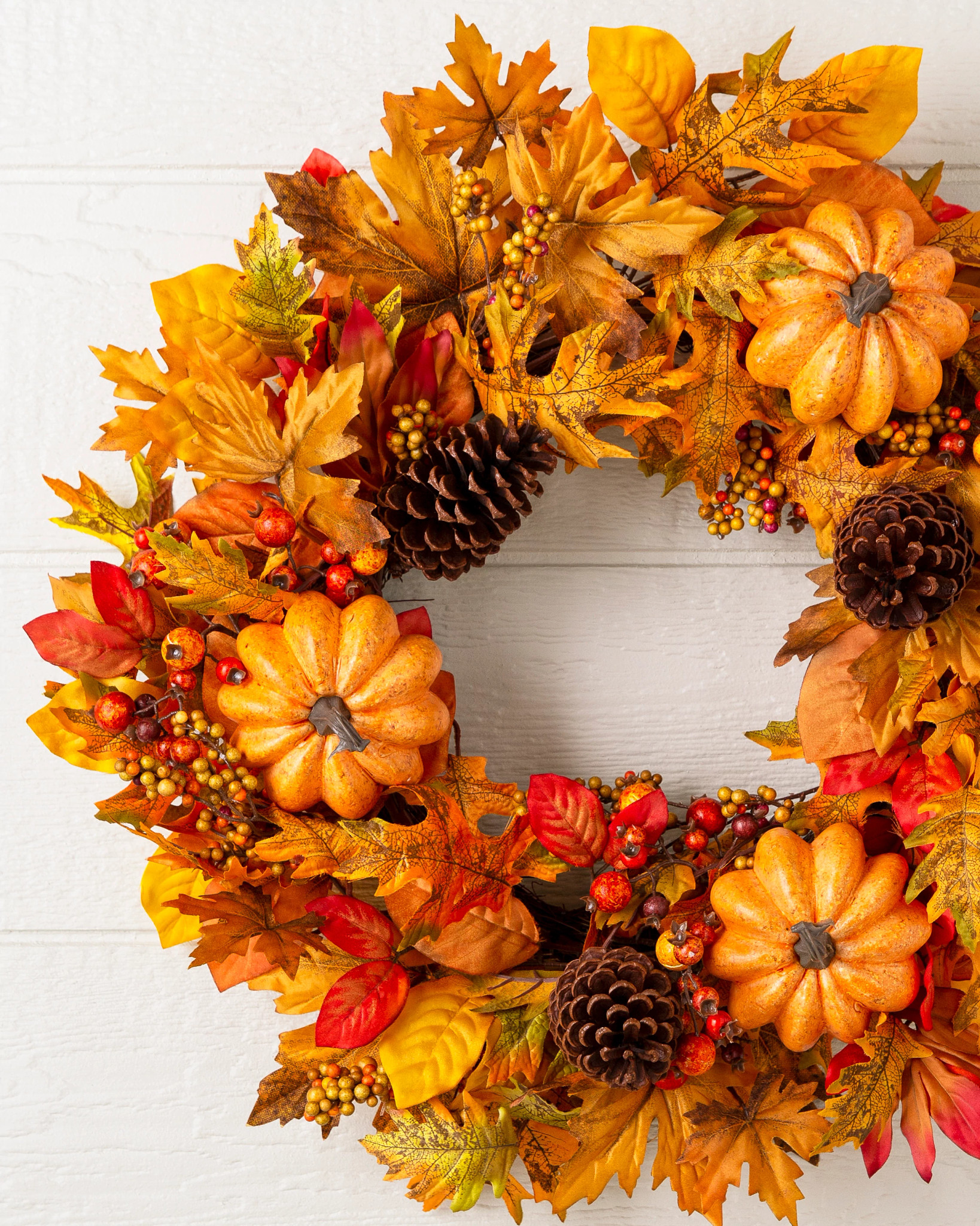 Outdoor Autumn Traditions Wreath
