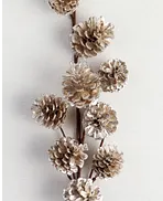 Brown Frosted Pinecone Picks, 6ct.