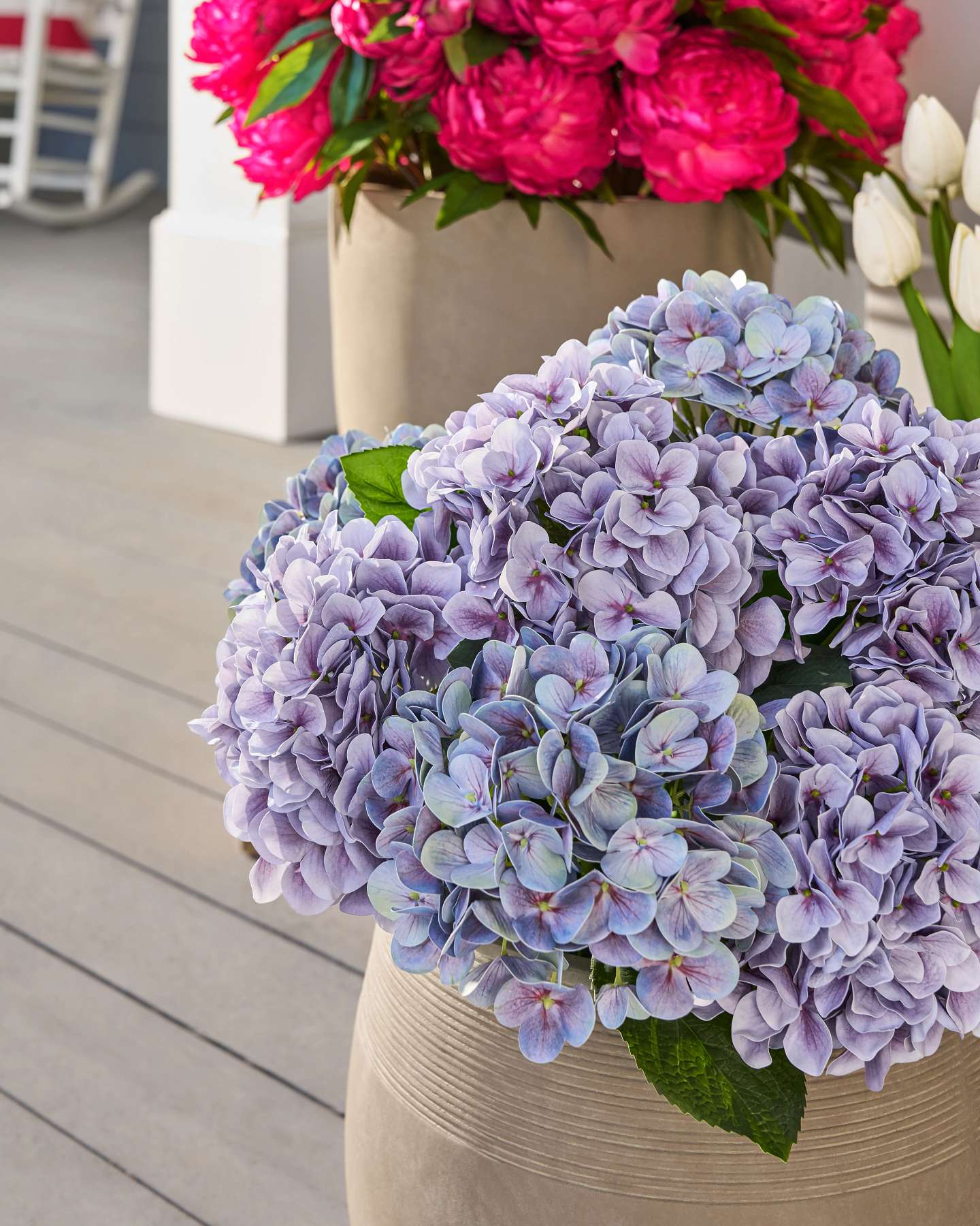 Outdoor Hydrangea Pot Filler Purple by Balsam Hill Lifestyle 60